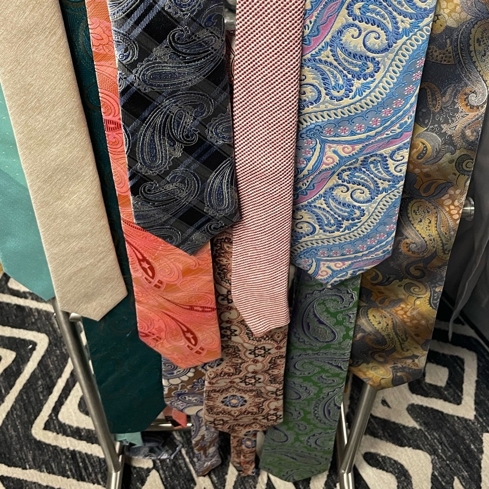 Lot of ties and lots of ties